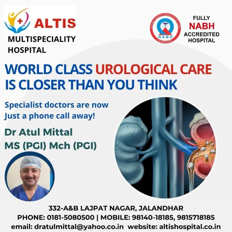 Best Urology hospital in jalandhar